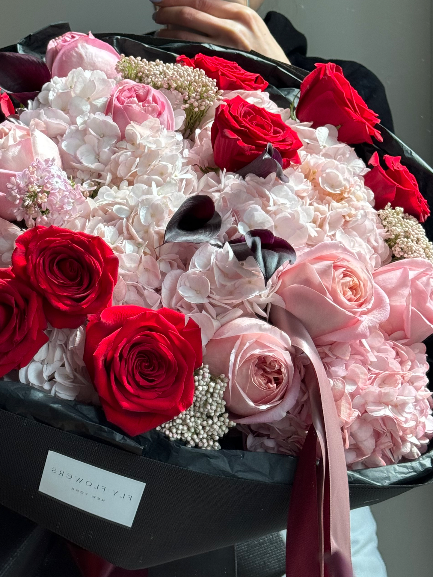 Mix bouquet "Black magic"