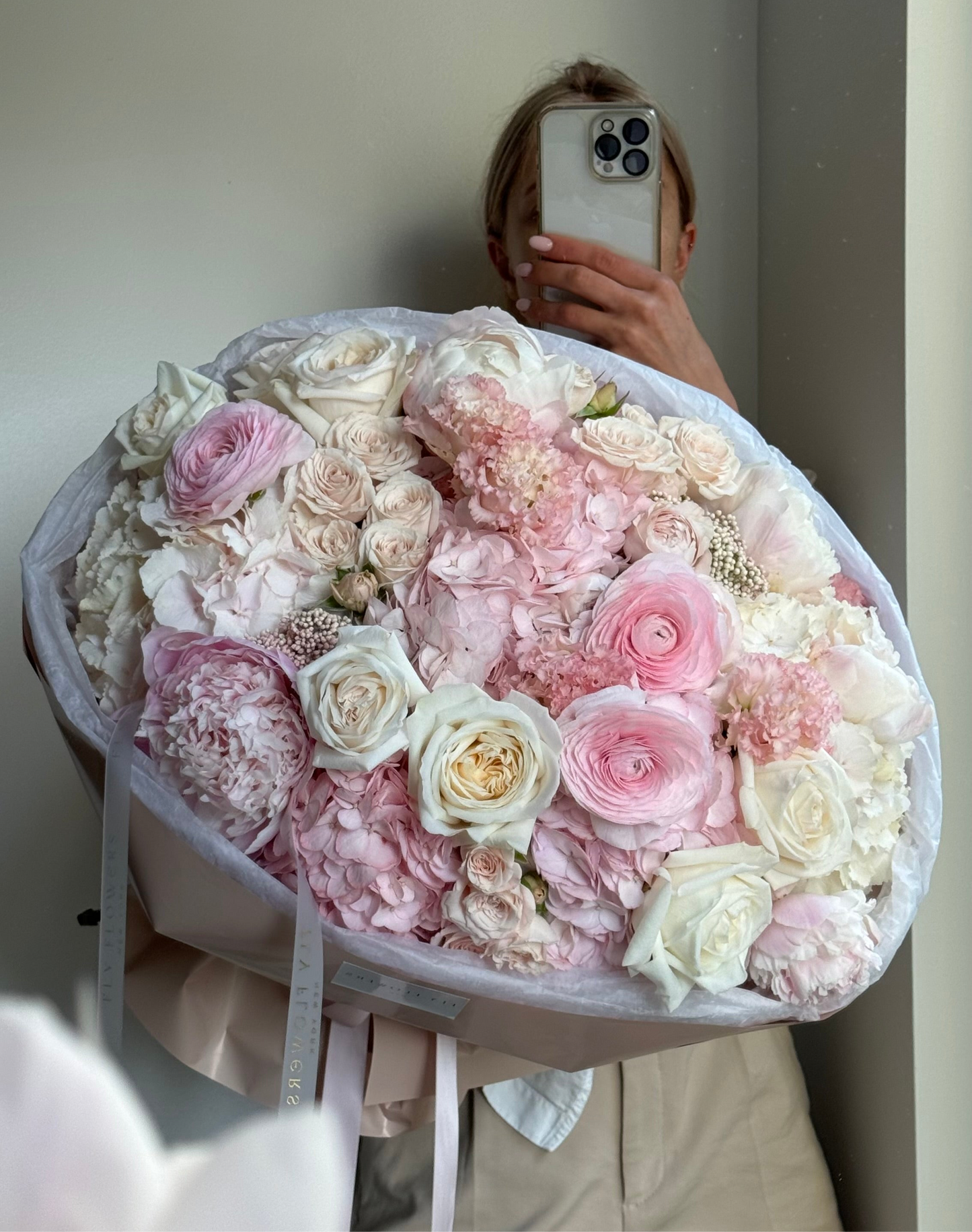 Mix bouquet "Linen Bloom"