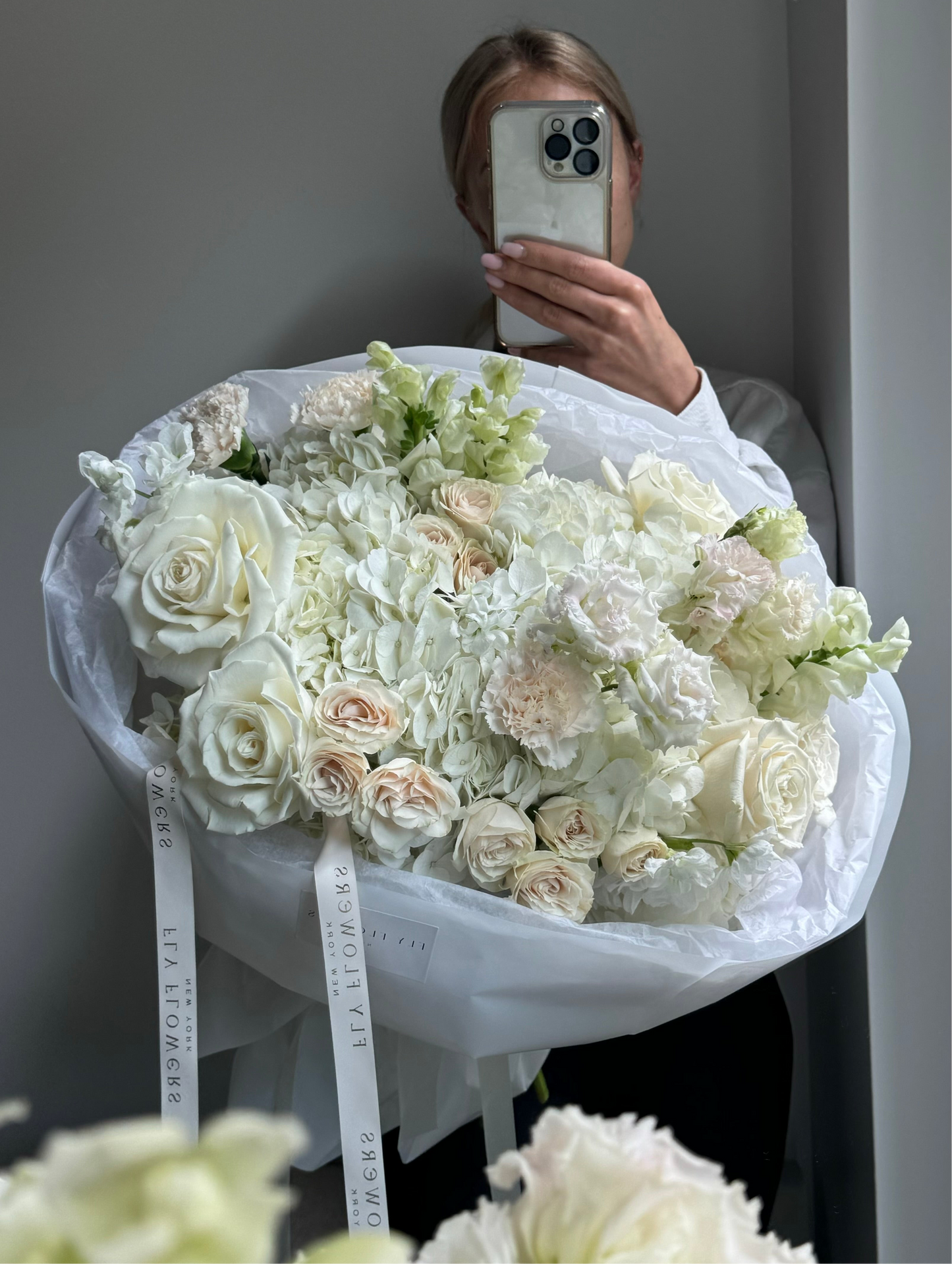 Mix bouquet "Pearl's Grace"