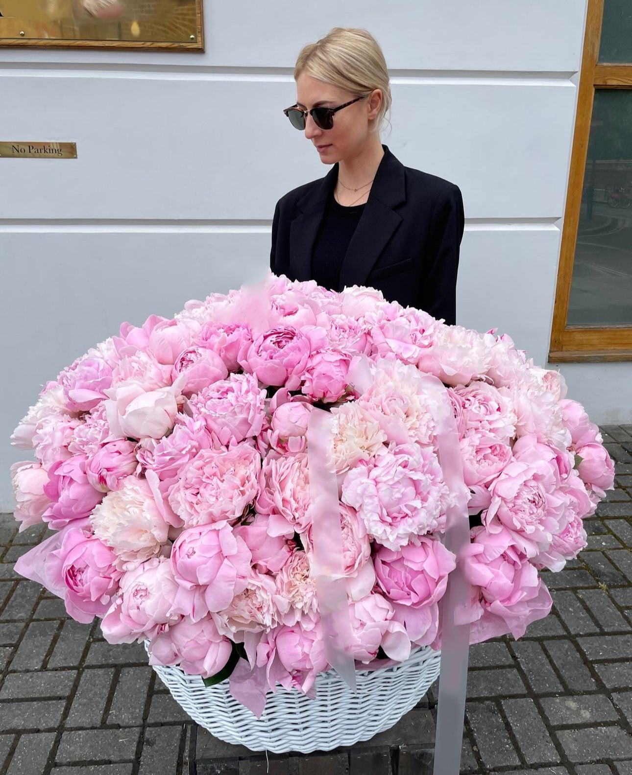 Peony Basket